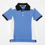 View BMW Boys Golf Polo. Blue  Full-Sized Product Image